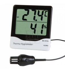 810-140 Υγρασιόμετρο-Θερμόμετρο  με ακροδέκτη 3m